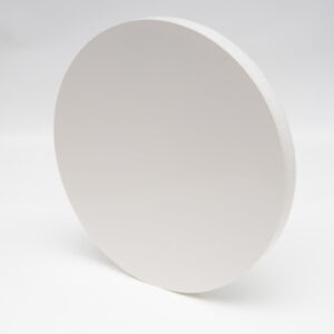 Podkład okrągły styrodur biały z białą podkładką do żywności 26cm
